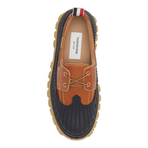 $1k Thom Browne Duck Boat Shoe (Men) | 13US / 12UK | CAMEL | NEW - Picture 5 of 6